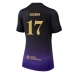 Maillot de foot Barcelona Anthony Gordon #17 Extérieur vêtements Femmes 2026-27 Manches Courtes